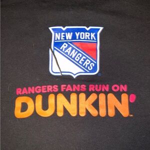 Dunkin’ Donuts & NY Rangers shirt